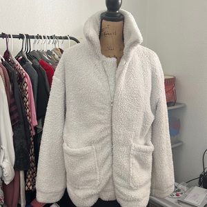 Cozy, casual lightweight jacket.